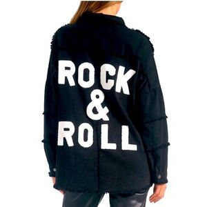 J.NNA ROCK & ROLL Jacket/ Shacket Size: L